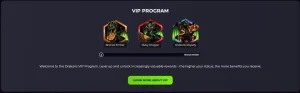 dracaris casino vip program